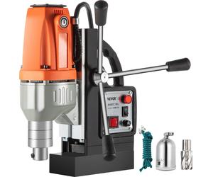 NOVE Carotteuse magnétique BRM35 160 x 80 mm Carotteuse magnétique Core DrillsSécurité Sans effort Jeu de carotteuses avec brosse en charbon Antidérapant Portable Durable pour constructions métallique