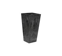 Novelty Root & Vessel ArtStone Ella Pot de Fleurs Haut Noir 34 cm