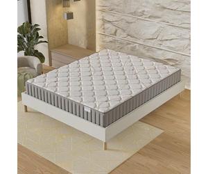 NOVEMBER Matelas Sirius 180 x 200 cm- Épaisseur 22cm- Latex Naturel & Accueil Confort 400g/m2 (Anti-Points de Pression)- Soutien Tonique Ferme & Enveloppant