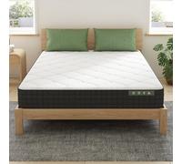Novilla Matelas 140x190 Matelas Simple, Hauteur 20cm Gel à Mémoire de Forme | Réversible double dureté, certifié CertiPUR-US & Oeko-TEX, housse lavable amovible, confort durable