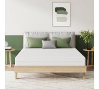 Novilla Matelas 140x200, 18CM, Matelas en Mousse en Matériau Bambou, Certifié Sûr et Fiable par CertiPUR-US et Oeko-TEX, Démontable et Lavable, Tissu Doux pour La Peau, Soutien Confortable