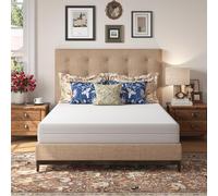 Novilla Matelas 160x200 cm, Matelas Mousse Haute Résilience de 16cm, Soutien Ergonomique sur 7 Zones avec Bords Renforcés, Confort Équilibré et Housse Amovible Lavable
