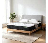 Novilla Matelas 2 Personnes en Mousse à Mémoire de Forme Gel 140x190x20 cm | Conception Réversible, Certifiée CertiPUR-US et Oeko-TEX, Housse Amovible et Lavable, Soutien Confortable