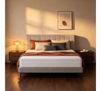 Novilla Matelas 2 Places Mousse À Mémoire De Forme 160x200x14 cm | Soutien 7 Zones, Housse Amovible Lavable, Deux Faces, Matériaux Certifiés