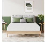 Novilla Matelas 80x190, 16CM, Matelas en Mousse en Matériau Bambou, Certifié et Fiable par CertiPUR-US et Oeko-TEX, Démontable et