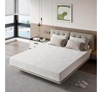 Novilla Matelas à mémoire de Forme pour lit Double 80 x 190, 7 Zones ergonomiques avec Mousse à Vagues et Fibre de Bambou, Anti-Allergique, dureté Moyenne, Respirant, Hauteur 16 cm