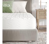 Novilla Matelas à Ressorts ensacés H3, 90x200 cm, 7 Zones, Mousse Confortable, certifié Öko-Tex CertiPUR-US, fermeté Moyenne
