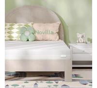 Novilla Matelas en Mousse 160x200, Matelas Amovible à 7 Zones de Confort, Réversible Été/Hiver, Respirable, Certifié Sûr et Fiable par CertiPUR-US et Oeko-TEX, Soutien Ferme, Hauteur 16 cm
