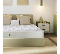 Novilla Matelas King Size, Matelas à Ressorts ensachés de 20,3 cm avec Mousse CertiPUR-US Respirante et Tissu Oeko-TEX Doux pour la Peau, fermeté Moyenne, Matelas de 150 x 200 x 20 cm