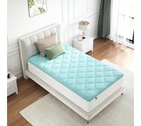 Novilla Surmatelas Rafraîchissant 80x190cm, Tissu Cool Touch, Respirant