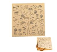 Novocloud 200 Pièces Sacs à Hamburgers en Papier 18 x 18 cm, Emballage Alimentaire Résistant à la Graisse, Sachet Sandwich Papier Kraft pour Burger, Frites, Kebab, Pâtisseries et Snacks