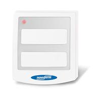 Novoferm Bouton intérieur radio Signal 111 (couleur blanche, 2 canaux, fréquence 433 MHz, code commutable KeeLoq, pour contrôler 2 entraîneurs ou 1 entraînement + 1 éclairage) TM14874030150