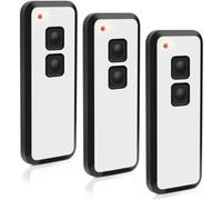 Novoferm Lot de 3 émetteurs portatifs 433,92 MHz pour porte de garage Novotron 522, 524, 502 MAX43-2, 512 Mix 43-2, 2 canaux