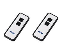 Novoferm Tormatic Novotron 522 Lot de 2 émetteurs portatifs Keeloq à 2 commandes 433 MHz Keeloq Télécommande pour ouverture de porte de garage