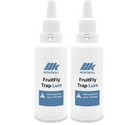 Novokill Recharge Appât Moucherons Fruits - 100ml Liquide - Appât pour piège Mouches de Fruits - Fruit Fly Trap - Recharge Anti moucheron Fruits - Insecticide Mouche à Fruit Naturel (Lot de 2)