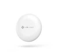 NOVOO Smart Tag, Étiquette Bluetooth pour Apple & Google Find My, Alarme 80dB, Étanche IPX5, Pile Remplaçable, Parfait pour Clés, Valises Et Sacs, 1 Pack