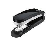 Novus 020-1764 Agrafeuse de bureau E 25, capacité 25 feuilles, 53 mm (Noir/gris)