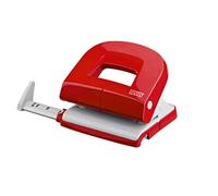 Novus 025-0539 Perforatrice métallique E 216, 1.6 mm, capacité 16 feuilles (Rouge/gris)