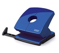 Novus 025-0616 Perforatrice, butée Rail avec format vorgaben, entièrement en métal avec kunstoffummanteltem Tête, 30 feuilles, bleu