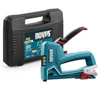 novus 030-0469 novus Handtacker J-50 Kofferset türkis, 1 Set