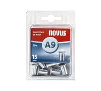 106440900 Ecrou à sertir en aveugle (Ø x L) 9 mm x 15 mm M6 aluminium aluminium 10 pc(s)