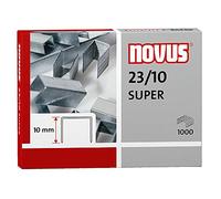Novus Agrafes 23/10 Super Contenu: 1000 Pièces Zingué (042-0531)