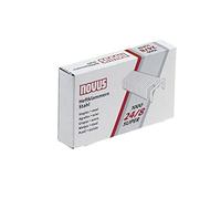 Novus Agrafes 24/8 Super 040-0038 - zingué 8 mm - 1000 pièces - 50 feuilles (80 g/m²)