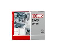 Novus - Agrafes Super 23/15 Pour Agrafeuses Pour Travaux Lourds -Boîte De 1000-.