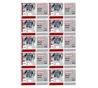 Novus Lot de 10 paquets de 1000 agrafes n° 10 pour B 10 FC, 10 FC Professional, 10 Professional, 100EL, 10EL (10, paquets de 1000 - N° 10 super)