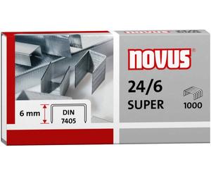 Novus Office 040-0158 Type (agrafes): 24/6 Agrafes 1000 pc(s) capacité d'agrafage: 30 feuilles