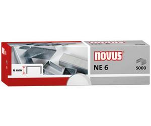 Novus Office 042-0001 Type (agrafes): NE 6 Agrafes 5000 pc(s) capacité dagrafage: 25 feuilles (80 g/m²)