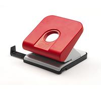 NOVUS perforateur nOVUS master rouge-perforatrice-métal/plastique-épaisseur: 2,5 mm/25 feuilles