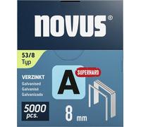 Novus Tools 042-0762 Agrafes fil fin Type 53 5000 pc(s) Dimensions (L x l) 8 mm x 11.3 mm