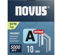 Novus Tools 042-0763 Agrafes fil fin Type 53 5000 pc(s) Dimensions (L x l) 10