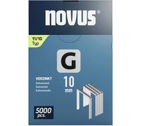 Novus Agrafes fil plat Type 11 – 10 x 10,6 mm – 5000 pièces