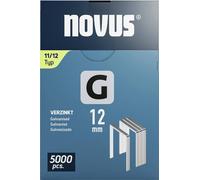 Novus Tools 042-0768 Agrafes fil plat Type 11 5000 pc(s) Dimensions (L x l) 12 mm x 10.6 mm