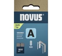 Novus Tools 042-0774 Agrafes fil fin Type 53 1800 pc(s) Dimensions (L x l) 8 mm x 11.3 mm
