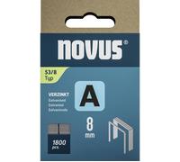 Novus Agrafes en fil fin Type 53 042-0774 8 x 11,3 mm 1800 pièces