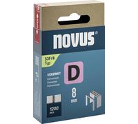Novus Tools 042-0789 Agrafes fil plat Type 53F 1200 pc(s) Dimensions (L x l) 8 mm x 11.3 mm