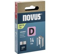 Novus Tools 042-0792 Agrafes fil plat Type 53F 600 pc(s) Dimensions (L x l) 14 mm x 11.3 mm
