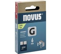 Novus Tools 042-0795 Agrafes fil plat Type 11 1200 pc(s) Dimensions (L x l) 6 mm x 10.6 mm