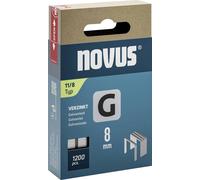 Novus Tools 042-0796 Agrafes fil plat Type 11 1200 pc(s) Dimensions (L x l) 8 mm x 10.6 mm