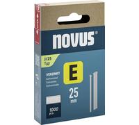 Novus Tools 044-0091 Clous pour agrafeuse Type J Longueur 25 mm 1000 pc(s)