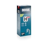 Novus Agrafes à fil fin Type 37 042-0771 – 8 x 10,6 mm, 0,75 mm – 5000 pièces – galvanisées