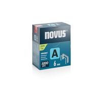 Novus Agrafes fil fin Type 53 042-0761 – 6 x 11,3 mm galvanisées – 5000 pièces