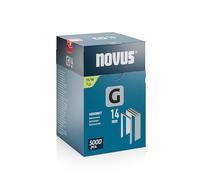 Novus Agrafes fil plat 042-0769 Type 11 14 mm x 10,6 mm galvanisées 5000 pièces