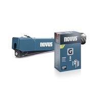 NOVUS TOOLS Agrafeuse marteau J-033 Kit avec 5000 agrafes | Pour agrafes en fil plat de 6 - 10 mm │ Corps robuste en métal avec poignée ergonimique et chargement rapide des agrafes