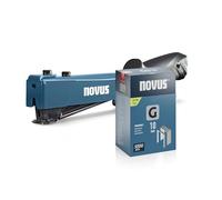 NOVUS TOOLS Agrafeuse marteau J-044 Kit avec 5000 agrafes │ Corps en métal