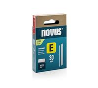 Novus Clous pour agrafeuse 044-0092 Type J 30 mm galvanisés 1000 pièces
