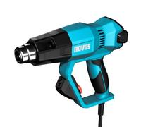 NOVUS TOOLS Pistolet à air chaud H-250 Car Wrap avec câble de 7,5 m, 80-600 | Souffleur à air chaud professionnel pour film de véhicule, capteur de température, chauffage en céramique